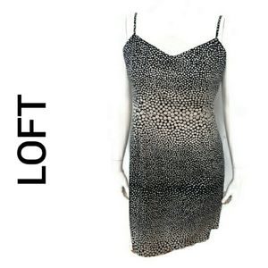 LOFT | Polka Dots Ombre Sun Dress Size 14